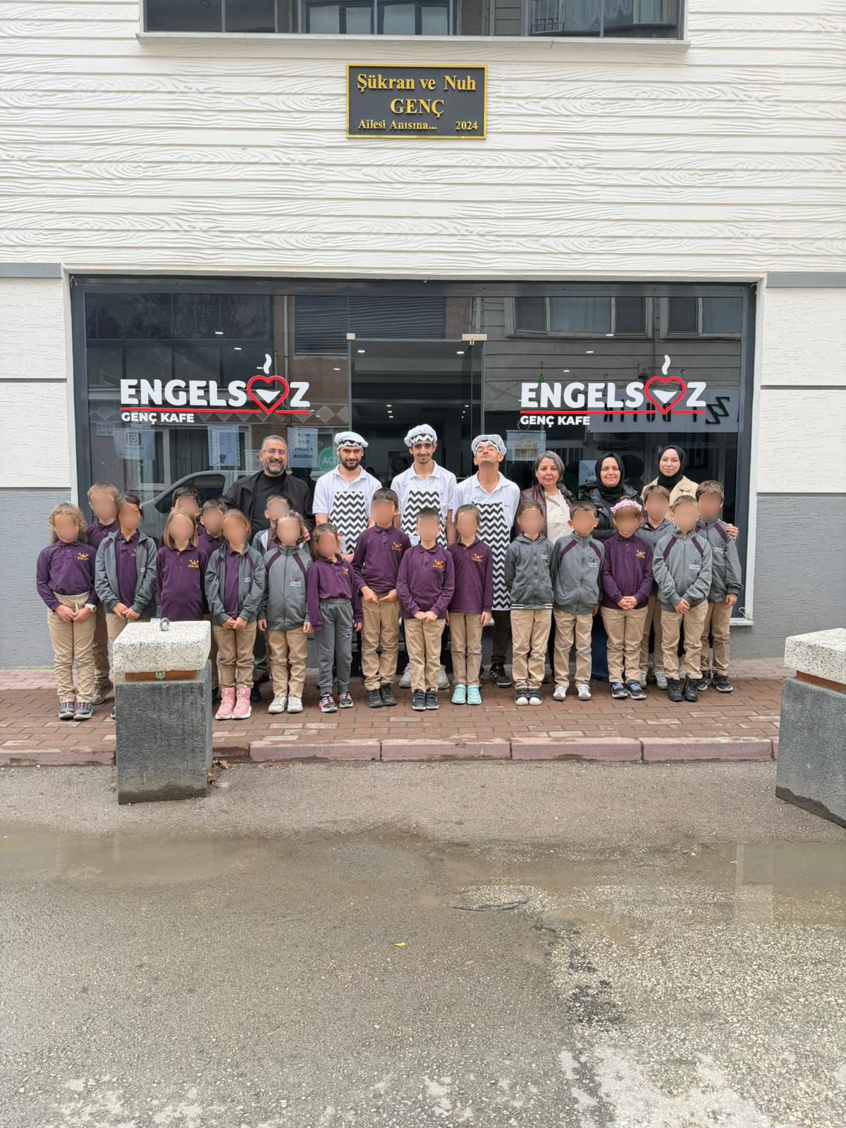 Zarafet Okulları’ndan Engelsiz Kafe’ye Anlamlı Ziyaret