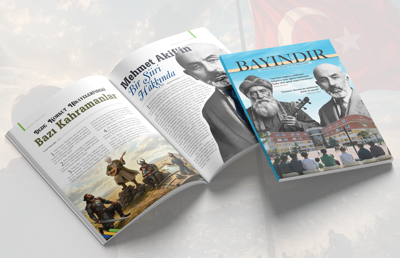DERGİ YARIŞMASINDA BİRİNCİ OLDUK